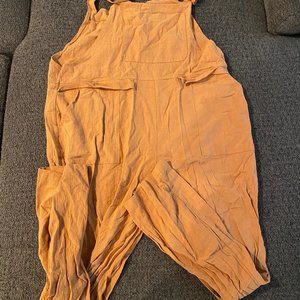 Light Orange Overalls